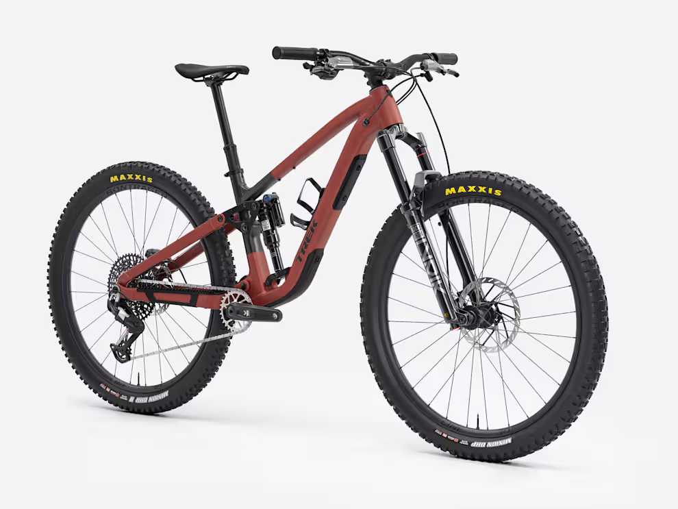Trek Fuel EX 9 Eagle 90 Matte Sedona Red-Pennyflake Splatter