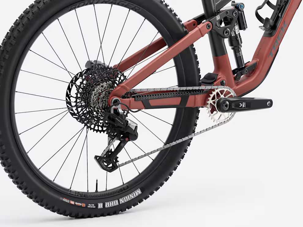 Trek Fuel EX 9 Eagle 90 Matte Sedona Red-Pennyflake Splatter