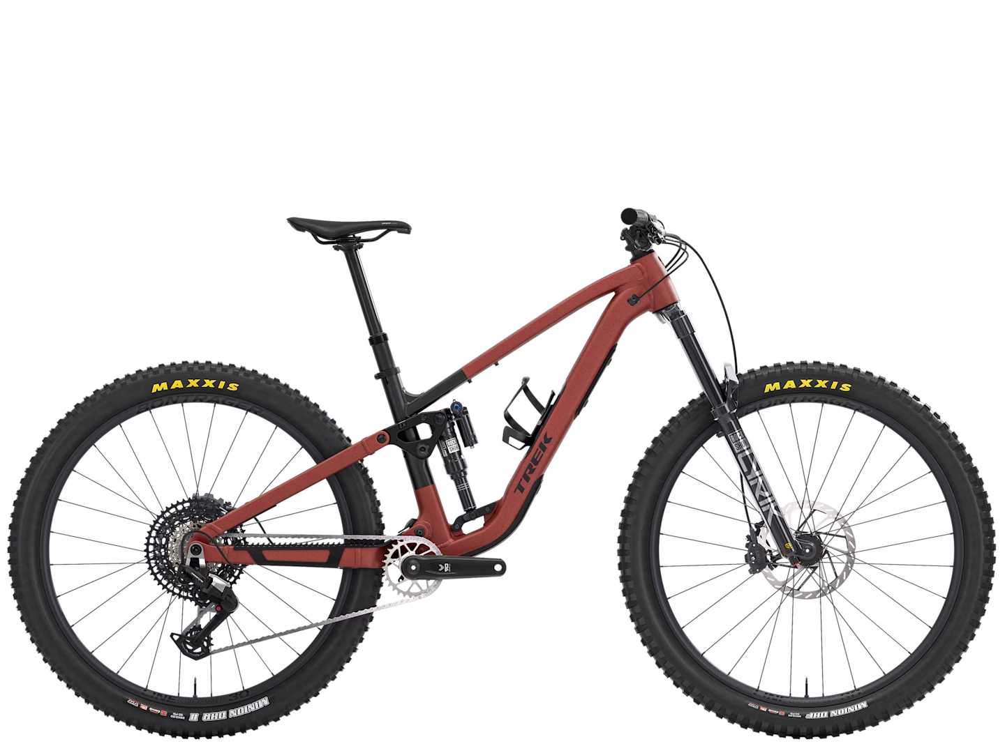 Trek Fuel EX 9 Eagle 90 Matte Sedona Red-Pennyflake Splatter