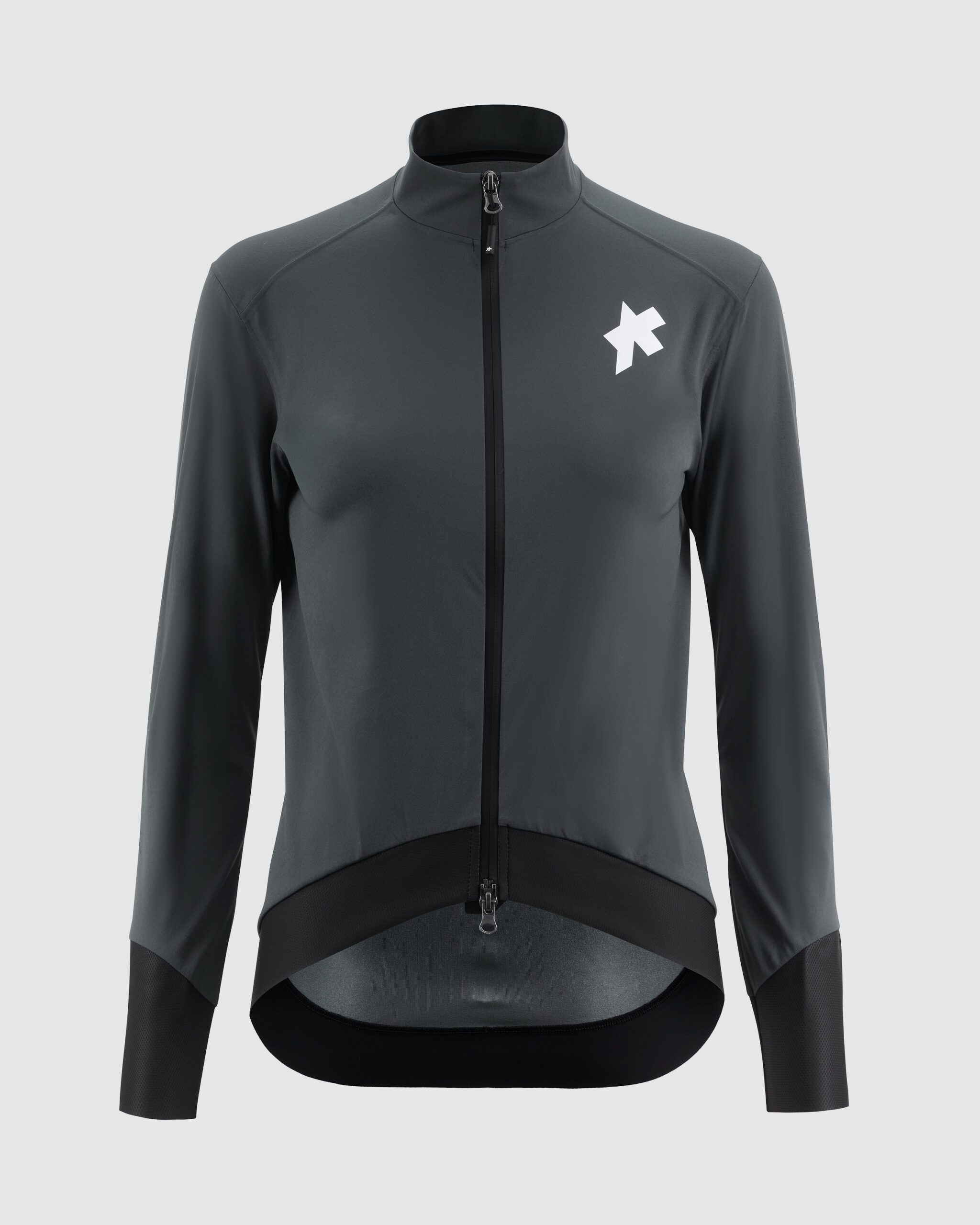 Damska kurtka rowerowa przeciwdeszczowa ASSOS EQUIPE R WOMEN'S RAIN JACKET S11 Kosimo Granit