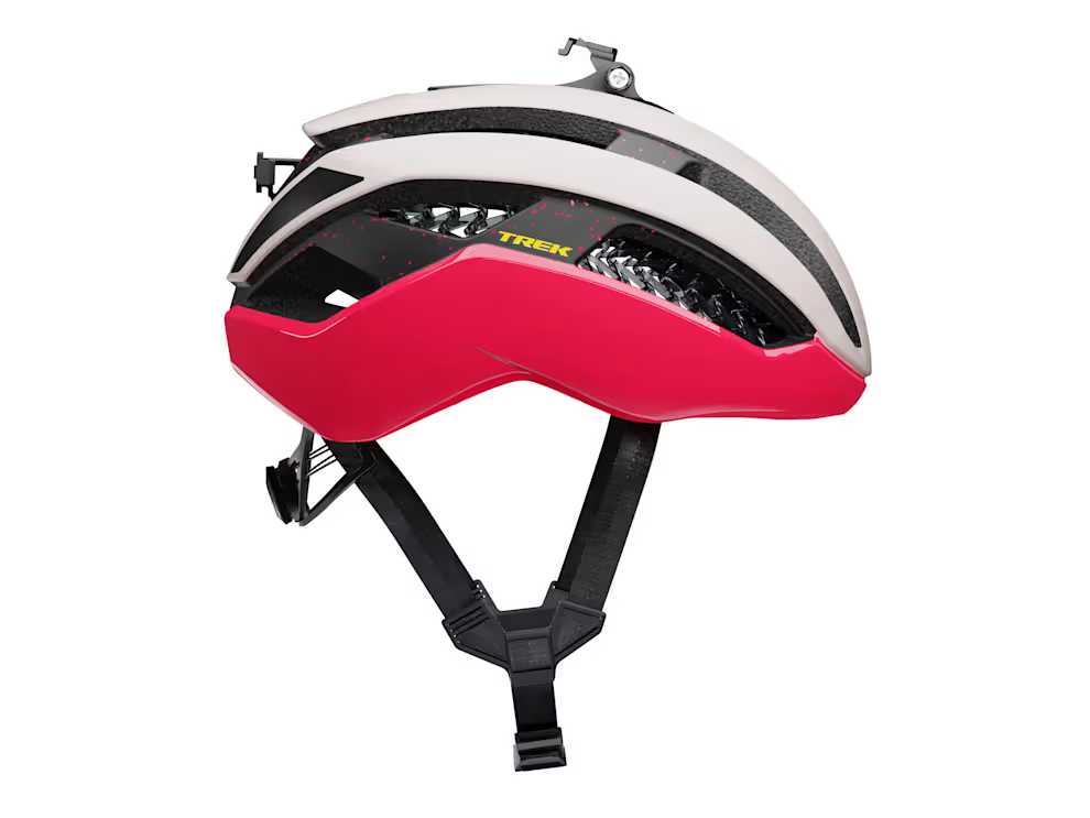 Kask Trek Circuit WaveCel biały koralowy