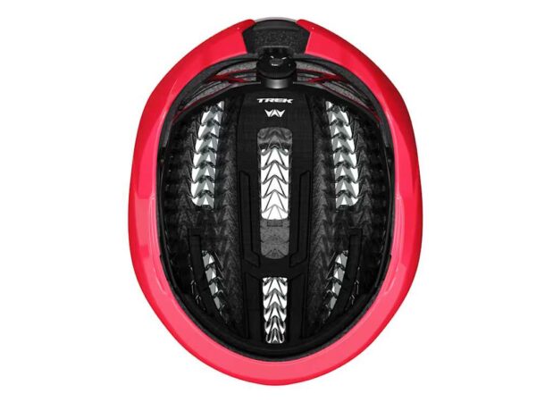 Kask rowerowy Trek Circuit Wavecel - biały/koralowy - obrazek 4