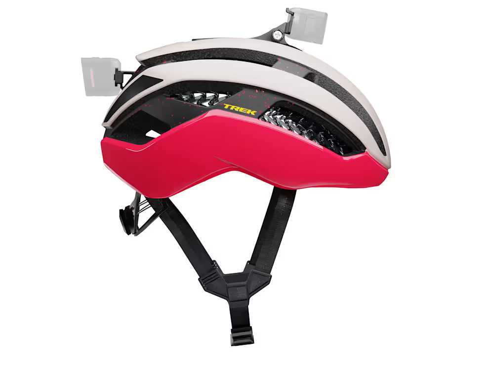 Kask Trek Circuit WaveCel biały koralowy
