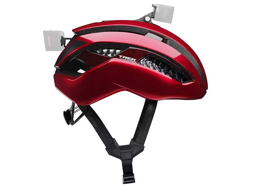 Kask szosowy Trek Circuit WaveCel - czerwony