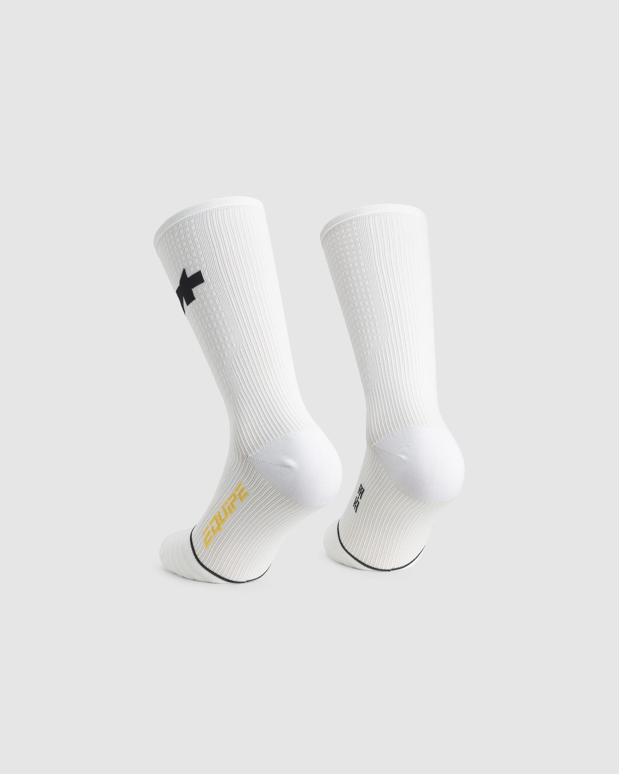 Skarpety rowerowe ASSOS EQUIPE spring fall SOCKS P1 Unisex White Series