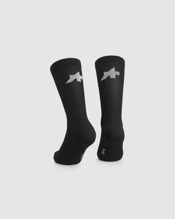 Skarpety rowerowe ASSOS spring fall SOCKS P3 Unisex Black Series