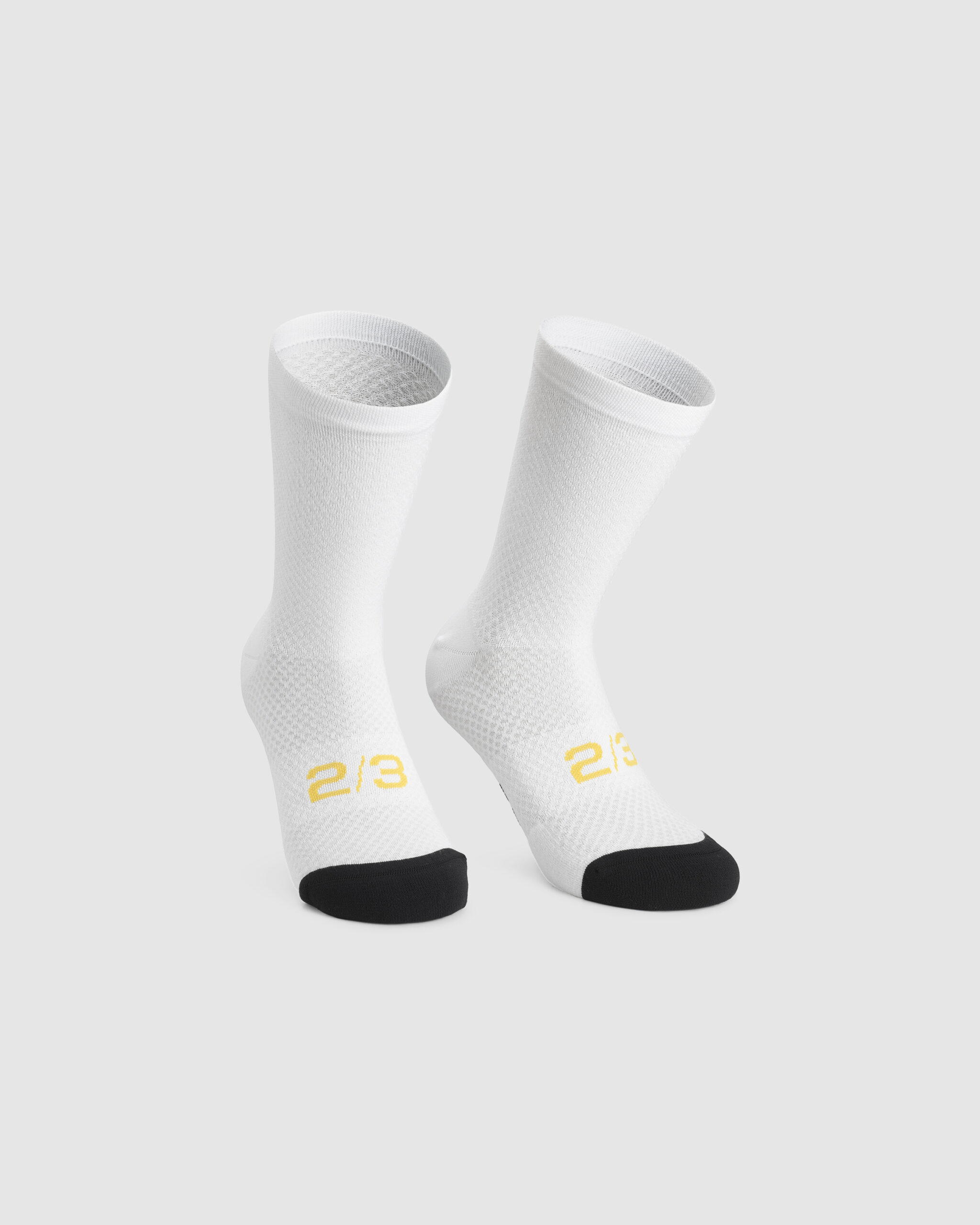 Skarpety rowerowe ASSOS spring fall SOCKS P3 Unisex White Series