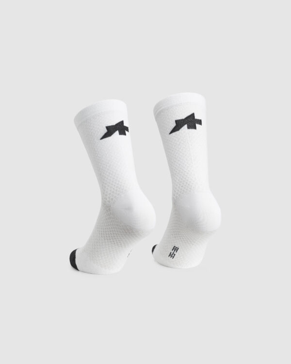 Skarpety rowerowe ASSOS spring fall SOCKS P3 Unisex White Series
