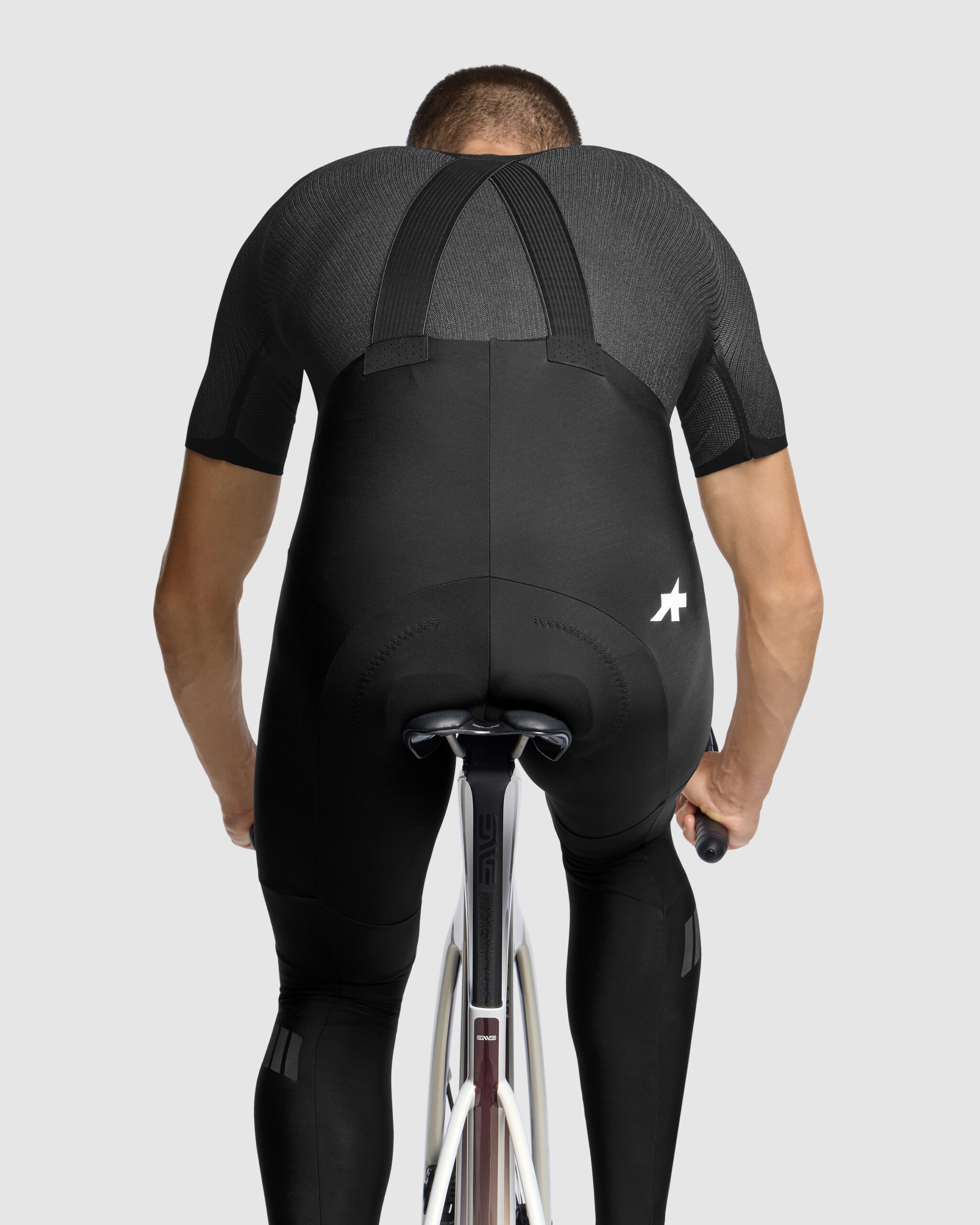 Spodnie rowerowe na szelkach ASSOS EQUIPE RS MEN'S SPRING FALL BIB TIGHTS S11 EVO Black