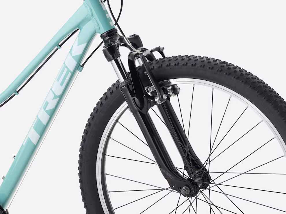 Trek Precaliber 24 z amortyzacją 8 biegowy - Blue Sage
