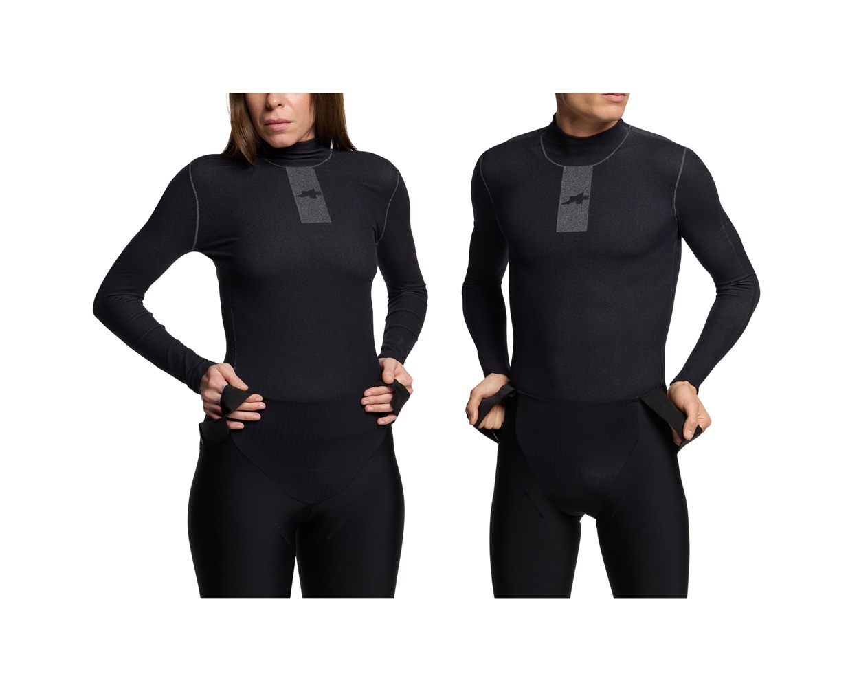 Zimowa koszulka termoaktywna ASSOS EQUIPE skin layer P1 Black Series